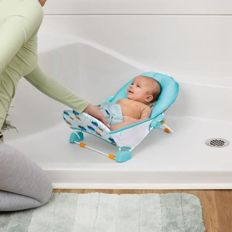 DISNEY BABY- NEMO- Transat de bain pour bébé pliable bleu