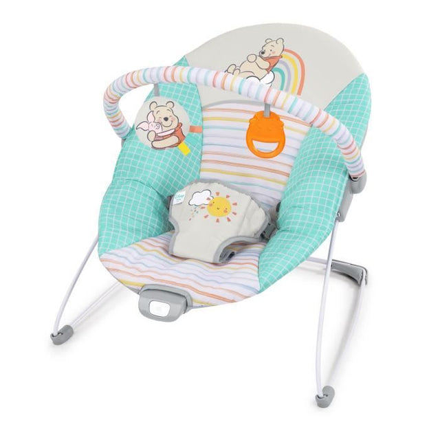 DISNEY BABY - WINNIE-Transat bébé évolutif Arche avec jouets d'éveil amovible - Évolutif de 0 a 6 mois, vibrations apaisantes