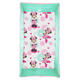 DISNEY BABY- MINNIE, Baignoire bébé pliable - Nomade - Doublure imperméable - Facile a nettoyer- Bouche d'évacuation facile