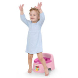 DISNEY BABY- PRINCESSES- Pot d'apprentissage ergonomique, protection éclaboussures, cuvette amovible
