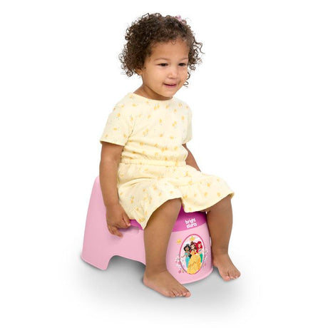 DISNEY BABY- PRINCESSES- Pot d'apprentissage ergonomique, protection éclaboussures, cuvette amovible