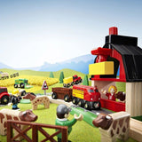 Circuit de la Ferme en bois BRIO - Coffret complet 20 pieces - Ravensburger