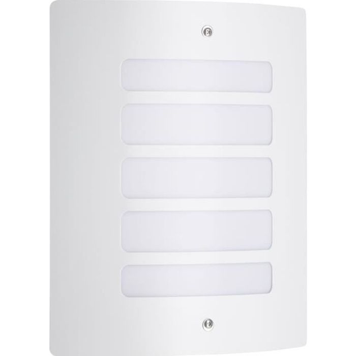 Applique murale extérieure TODD - BRILLIANT - Blanc - Métal et plastique - E27 max 60 W