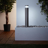 Potelet extérieur AVON - BRILLIANT - acier special/plastique LED 1x4W - gris