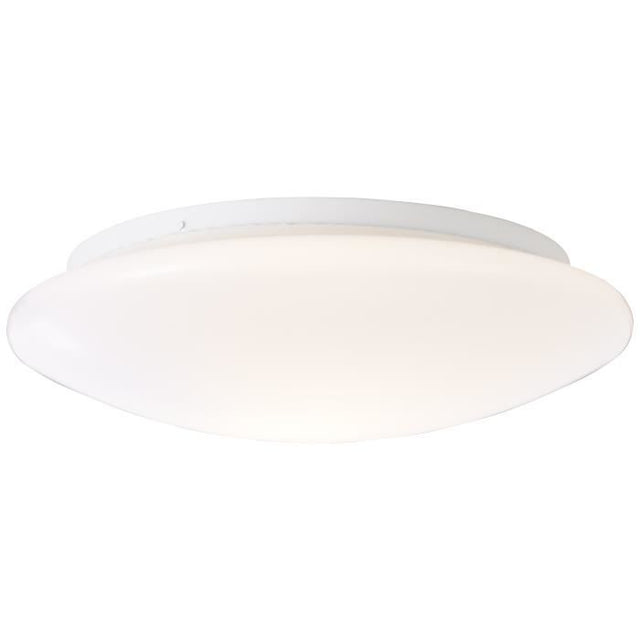 Applique murale extérieure - BRILLIANT - FARLY - Métal et plastique - Blanc - E27 - 1 x 20 W IP44