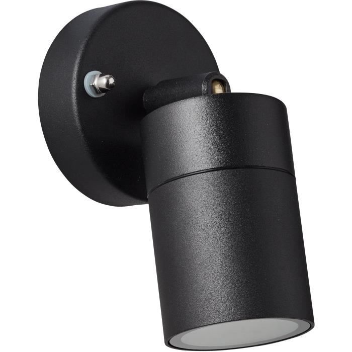 Applique extÈrieure - JANDY - noir - mÈtal/verre - GU10 LED max 28W - IP44