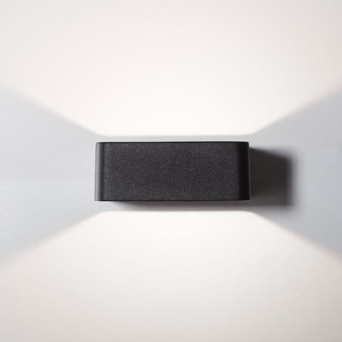 Applique extérieure - BRILLIANT - GOLDA - LED 7W 660lm 3000K - Noir