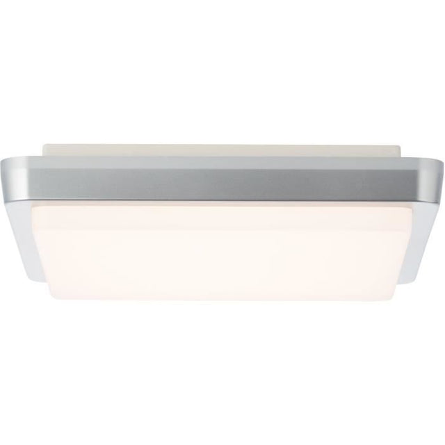 Applique murale extérieure - BRILLIANT - DEVORA - Plastique - Argent - LED intégrée - 12 W IP65