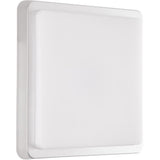 Applique murale extérieure - BRILLIANT - DEVORA - Plastique - Argent - LED intégrée - 12 W IP65