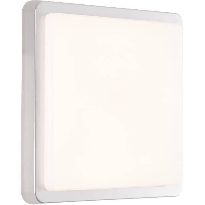 Applique murale extérieure - BRILLIANT - DEVORA - Plastique - Argent - LED intégrée - 12 W IP65