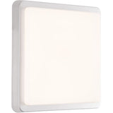 Applique murale extérieure - BRILLIANT - DEVORA - Plastique - Argent - LED intégrée - 12 W IP65