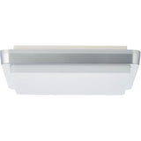 Applique murale extérieure - BRILLIANT - DEVORA - Plastique - Argent - LED intégrée - 12 W IP65