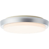 Plafonnier extÈrieur - BRILLIANT - DEVORA - LED intÈgrÈ - 1600 lm - 3000K - argent