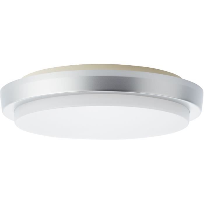 Plafonnier extÈrieur - BRILLIANT - DEVORA - LED intÈgrÈ - 1600 lm - 3000K - argent