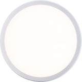 Plafonnier extérieur - BRILLIANT - DEVORA - LED intégré - 1600 lm - 3000K - argent