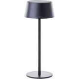 Lampe de table d'extÈrieur - BRILLIANT - PICCO - LED et solaire - MÈtal et plastique - 5 W - Noir dÈpoli