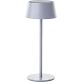 Lampe de table d'extÈrieur - BRILLIANT - PICCO - LED et solaire - MÈtal et plastique - 5 W - Gris dÈpoli