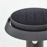 Lampe Borne extérieure Led - BRILLIANT - ALVERO - LED et solaire - Détecteur de mouvement - 4 Watts