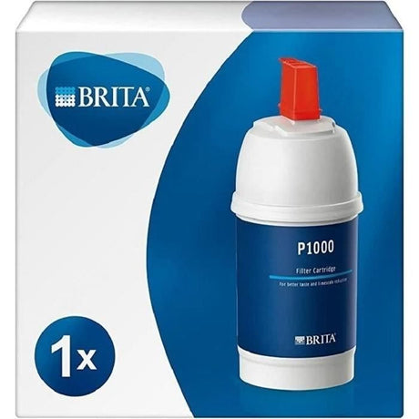 Cartouche BRITA - P1000 - Systeme filtration robinet - Filtration calcaire, chlore, plomb et impuretés