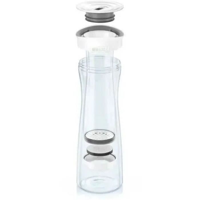 Bouteille et carafe filtrante Brita Bouteille filtrante blanc graphite - 1 filtre MicroDisc inclus