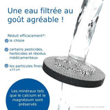 Bouteille filtrante BRITA - Fill & Serve Gris - Capacité 1,3L - 1 filtre MicroDisc inclus