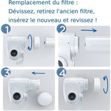 Systeme filtration a eau BRITA - ON TAP - Filtre de rechange - Jusqu'a 4 mois d'eau filtrée