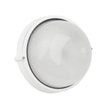 Applique murale extérieure - BRILLIANT - SILVESTER - Verre et métal - Blanc - E27 - 1 x 60 W IP44