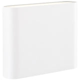 Applique murale extérieure - BRILLIANT - WELBIE - Métal et verre - Blanc - LED intégrée 7 W