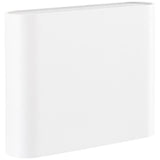 Applique murale extérieure - BRILLIANT - WELBIE - Métal et verre - Blanc - LED intégrée 7 W