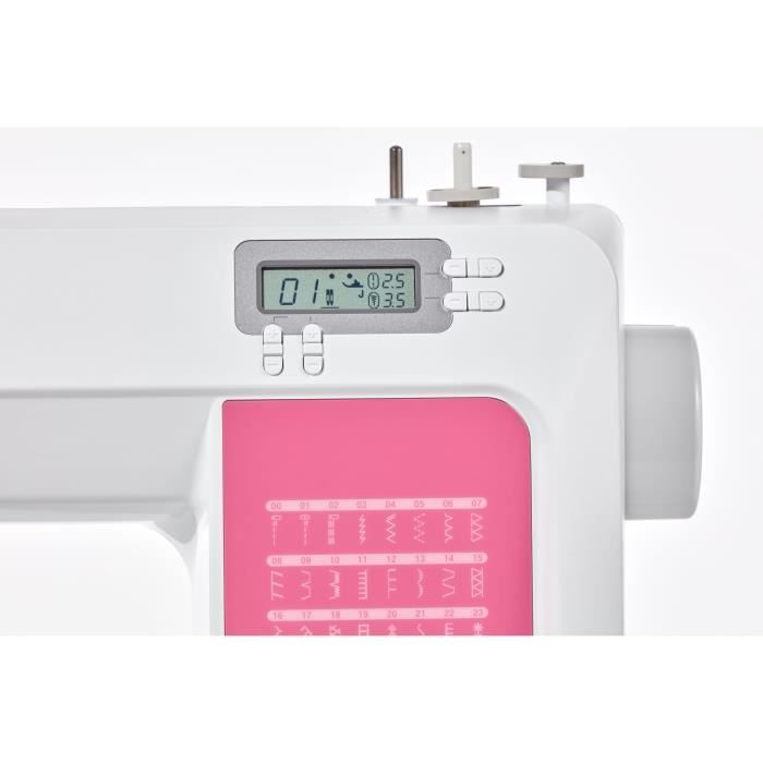 Machine a coudre Èlectronique BROTHER CS120WTs - Ecran LCD - LED - Vitesse 750 pts/mn