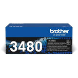 Cartouche de toner BROTHER TN3480 a rendement ÈlevÈ - Noir