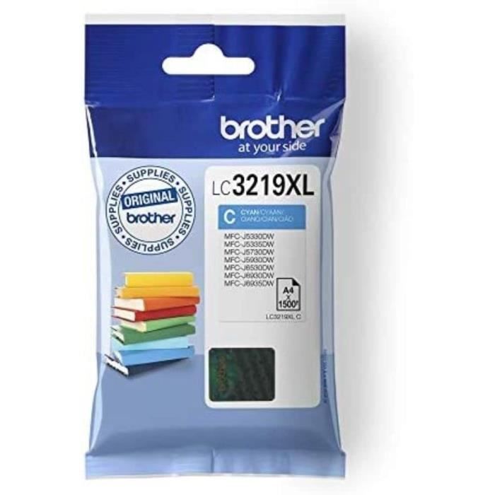 BROTHER LC-3219XLC Cyan XL ink cartridge