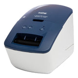 Imprimante d'étiquettes - BROTHER - QL-600 - Professionnelle bleue - Idéale petite entreprise et travail a domicile