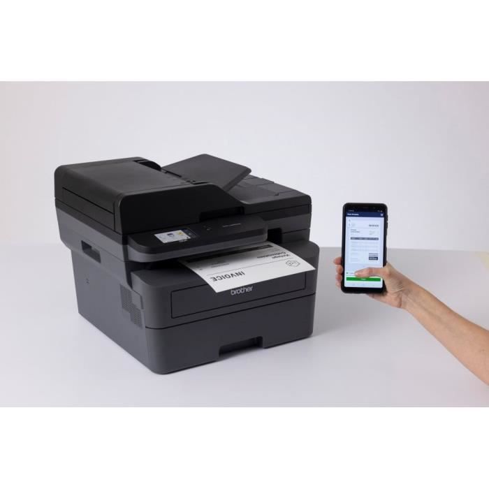 Imprimante Multifonction 3en1 Brother DCP-L2660DW Ethernet (Noir)