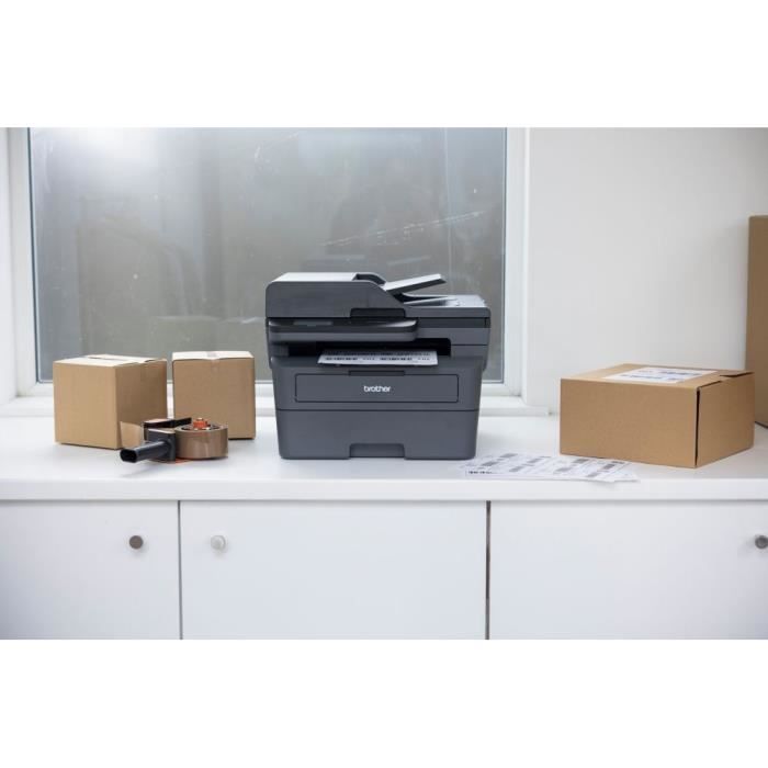 Imprimante Multifonction 3en1 Brother DCP-L2660DW Ethernet (Noir)