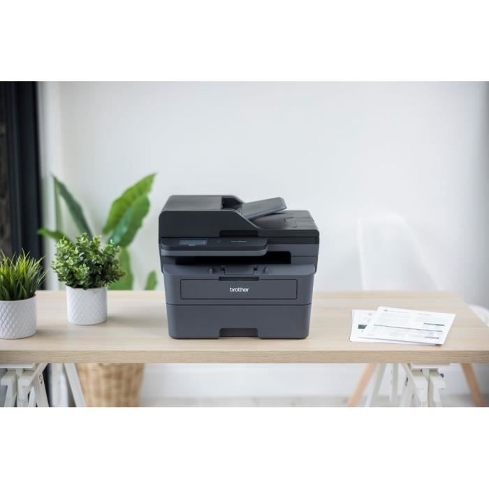 Imprimante Multifonction 3en1 Brother DCP-L2660DW Ethernet (Noir)