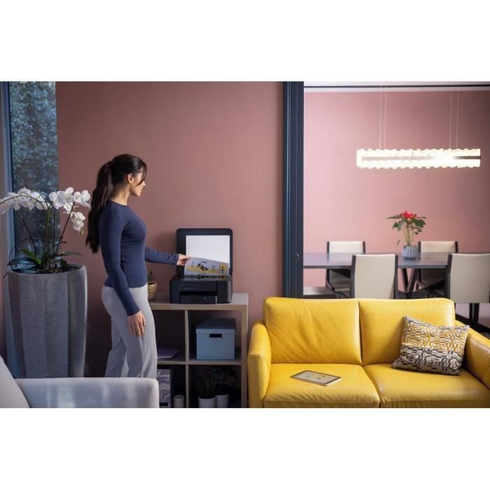 Imprimante Multifonction 3en1 Brother Mini SL DCP-J1260DW (Noir)