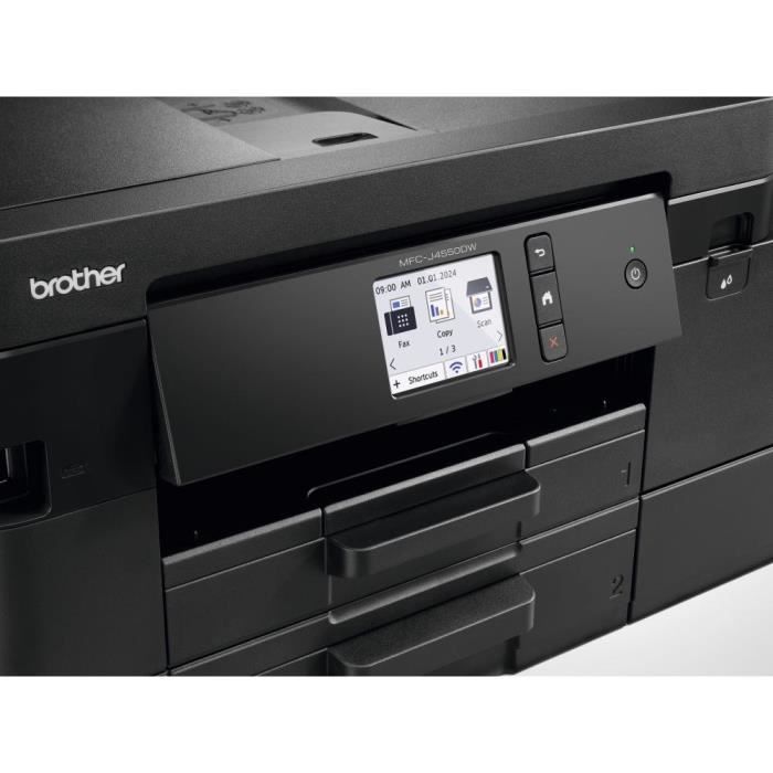 Imprimante multifonction 4-en-1 - BROTHER - MFC-J4550DW - Wi-Fi et Wi-Fi direct - Jet d'encre - A4