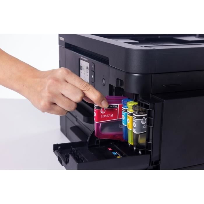 Imprimante multifonction 4-en-1 - BROTHER - MFC-J4550DW - Wi-Fi et Wi-Fi direct - Jet d'encre - A4