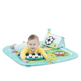 BRIGHT STARTS Tapis d'Eveil bébé Football, Arche de jeu avec jouets Oball, Musique et Lumieres, Cadeau Noel bébé