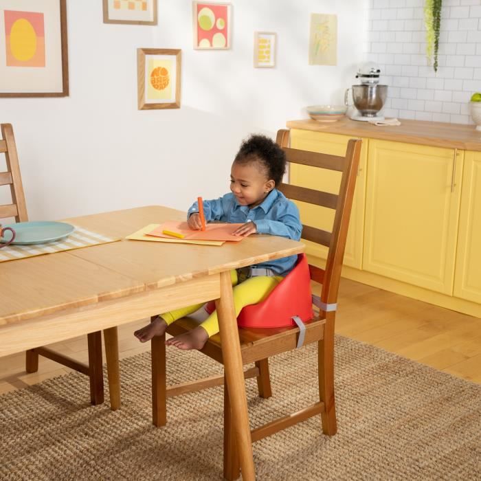 DISNEY BABY -CARS- Rehausseur de chaise bébé évolutif de 6 mois a 3 ans, harnais 3 points, facile a nettoyer