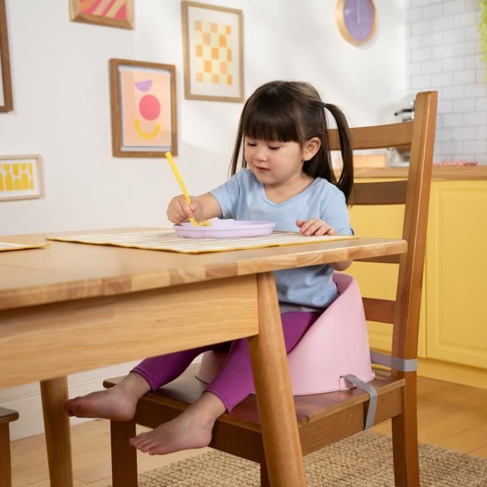 DISNEY BABY -PRINCESSES- Rehausseur de chaise bébé évolutif de 6 mois a 3 ans, harnais 3 points, facile a nettoyer