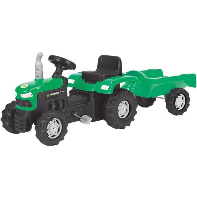 Tracteur a pédales avec remorque - Buddy Toys - BPT 1013