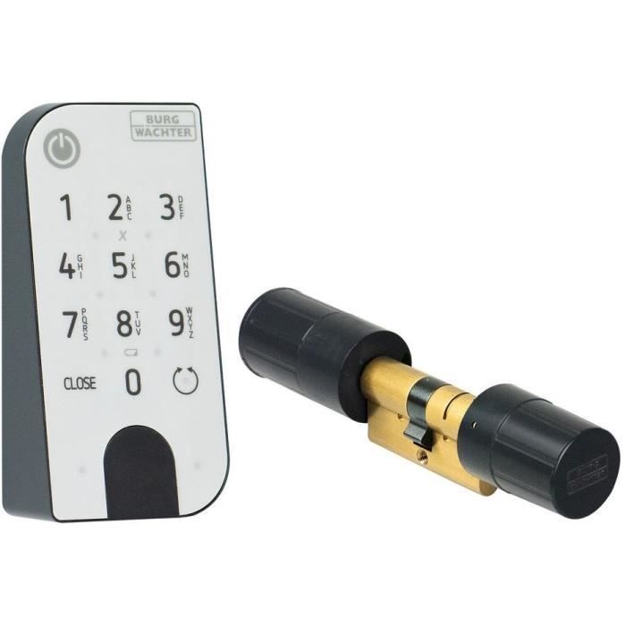 BURG-WÄCHTER secuENTRY Home 5001 electronic cylinder with Pincode ENTRY keypad - 6 users