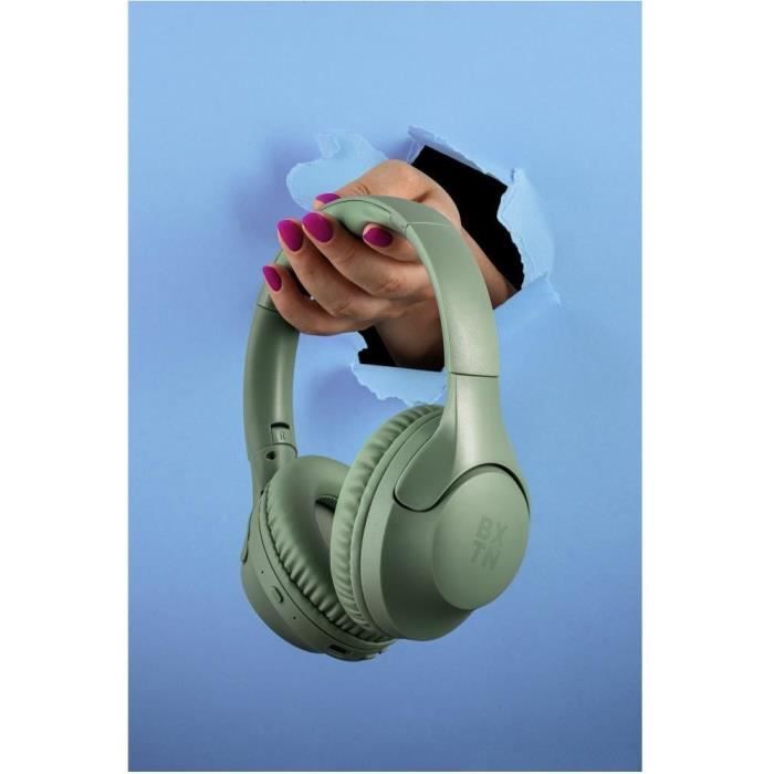 Casque supra-auriculaire sans fil - Buxton - BHP 8700 WHITE