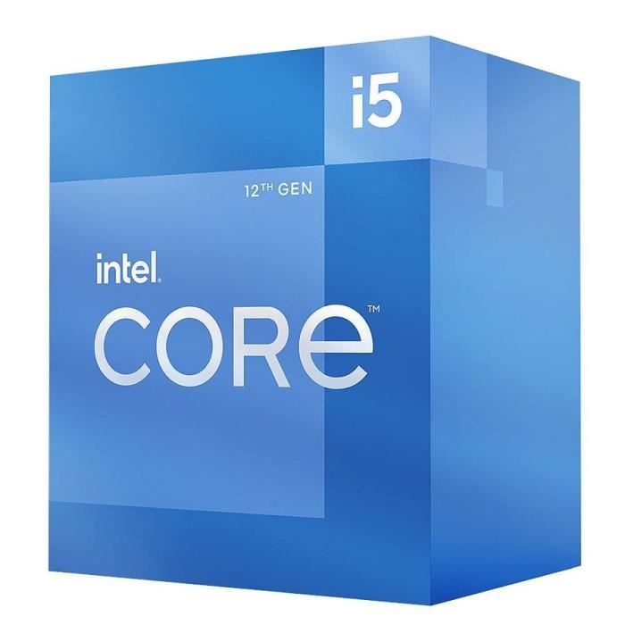 Processeur - INTEL - Core i5-12400 - 18M Cache, jusqu'a 4.40 GHz (BX8071512400)