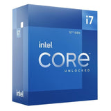 Processeur - INTEL - Core i7-12700K - 12 coeurs (8P+4E) - Socket LGA1700 - Chipset Série 600 - TDP 125W (BX8071512700K)