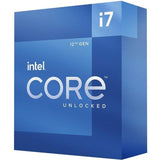 Processeur - INTEL - Core i7-12700K - 12 coeurs (8P+4E) - Socket LGA1700 - Chipset Série 600 - TDP 125W (BX8071512700K)