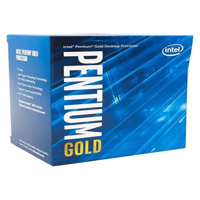 Processeur - INTEL - Pentium Gold G7400 - 6M Cache, jusqu'a 3.7 GHz (BX80715G7400)