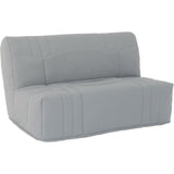 Banquette BZ DREAM - Tissu 100% Coton gris clair - Couchage 140x190 cm